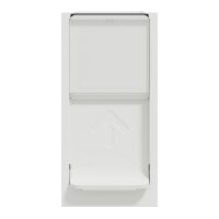 Datová zásuvka NOVÁ UNICA 1xRJ45 Kat.6 STP, 1M, Bílá SCHNEIDER NU341618