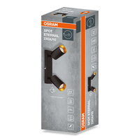 LED SPOT ETERNAL BLACK 2XGU10 OSRAM 4099854588136