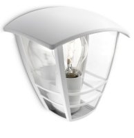 Venkovní nástěnné svítidlo Creek bílá 1x60W 230V base PHILIPS 153873116