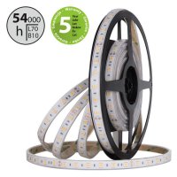 LED pásek SMD5050 CW, 60LED/m, 14,4W/m, 1180lm/m, IP68, DC 24V, 13mm, 5m