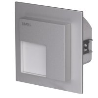 Ledix 07-221-11 Světlo LED TIMO, pod omítku, 230Vstř, IP20, HLINÍK, BÍLÁ