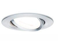 Zápustné svítidlo Nova IP23 kulaté hliník 1ks max. 35W GU10 936.40 93640