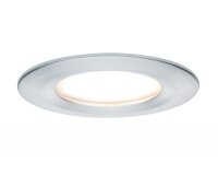 Zápustné svítidlo LED Coin Slim IP44 kulaté 6,8W hliník 3ks stmívatelné 939.01