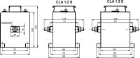 Měřící trafo CLA 1.3 S 5/6A 10VA 5P10 120% závitové jisticí šroub M8