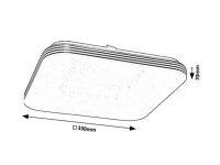 OSCAR2 svítidlo bílá LED 18W IP20 RABALUX 71180