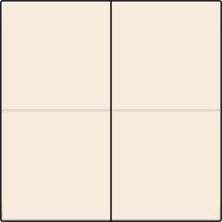 HUE 2x 1/2 Kolébka-CREAM NIKO 100-00060