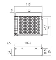 DRIVER TC 12V 60W IP20
