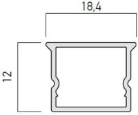 PRF051 SQ. FROSTED POLYCARBONATE DIFFUSE