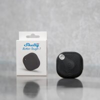 SHELLY Odolné bateriové tlačítko Blu Button Tough 1 Black Bluetooth, černé.