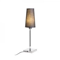 LULU stolní černá chrom 230V E27 28W RENDL R12465