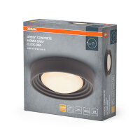 Orbis Concrete 400MM 18W 830 Click Dim Gray OSRAM 4099854446733