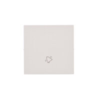 Kryt s piktogramem ''zvonek'', 1 násobný, pro přístroje SP1M světle šedá matná