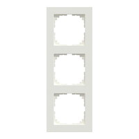 Rámeček Merten M-Pure, trojnásobný, polar white, lesklý plast MEG4030-3619