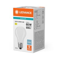 Světelný zdroj LED CLASSIC A V 5.9W 865 Frosted E27 LEDVANCE 4099854784408