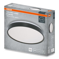 CEILING LUXO BLACK ? 32 cm 18W 4000K IP20 BLACK OSRAM 4099854650789