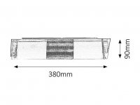 Periodic E14 2x 40W IP20 chrom RABALUX 5808