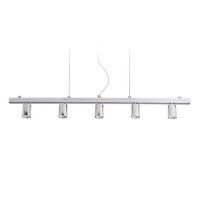 RALLONG V závěsná základna chrom 230V E27 5x42W RENDL R11798