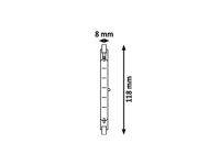 Rabalux 1754 Eco-halogen R7s Rigid Loop 120W 2220Lm 2700K