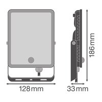 Essentials Floodlights Sensor 30W 6500K OSRAM 4099854547836