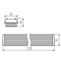 Prachotěsné svítidlo MILEDO DICHT 4LED NP 236/PS (starý kód 31062) KANLUX 31321