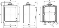 ABB Praktik 3553-01929 B Spínač jednopólový,řazení 1,IP44