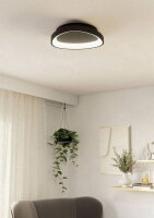 Nástěnné/stropní svítidlo LORETELLO LED černá/bílá 12W IP20 EGLO 901584
