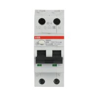 ABB DS201 C25 AC30 kombinace jistič/chránič 2P (1P+N) 25A 30mA C 6kA AC