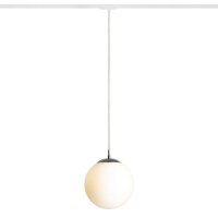 LUNA 25 pro jednookr. lištu opálové sklo/chrom 230V E27 15W RENDL R13965