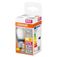 Světelný zdroj OSRAM LED SUPERSTAR PLUS CLASSIC P FILAMENT 3.4W 927 Frosted E27
