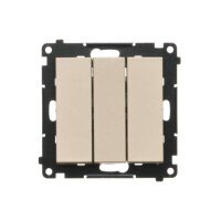 TW31.01/144 Spínač jednopólový 3 násobný