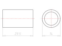 Průchodka PG 19, do dutých stěn KAISER 9060-78