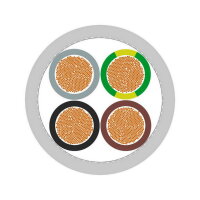 Připojovací motorový kabel ÖLFLEX SERVO 9YSLCY-JB 4G185 LAPP 0037013