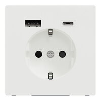 MTN2367-6037 Zásuvka Schuko, Sys-D, USB