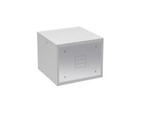 Nástěnný nýtovaný rozvaděč GrandN DUO 9U s prosklenými dveřmi,hl.600mm 83000983