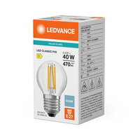 Světelný zdroj LED CLASSIC P V 3.4W 865 Clear E27 LEDVANCE 4099854848032