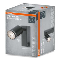 LED SPOT PULSE BLACK 1XGU10 ON/OFF OSRAM 4099854587870