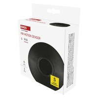 PIR senzor (pohybové čidlo) IP65 2000W, černé EMOS GS11B51