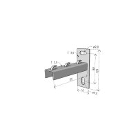 Nosník NPZM 100 ''GZ'' pro žlab 50/50, 100/50, 100/100 ARKYS ARK-215110