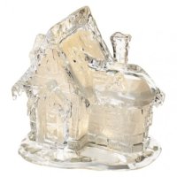 LED  ACRYLIC HOUSE 2AA WW