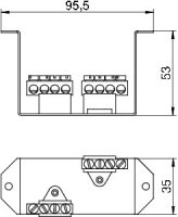 OBO 6109854 Nosník VHF-T2