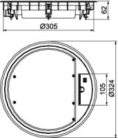 OBO 7405512 Přístrojová jednotka GESR9 SR U 7011