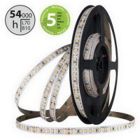 LED pásek SMD2835 UWW 160LED/m 19,2W/m DC 24V 2212lm/m CRI90 IP20 10mm 5m