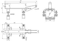 Vodicí ližiny FeZn pro Bosch GSH27 DEHN 600050