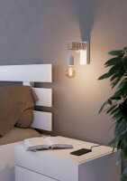 Nástěnné svítidlo TOWNSHEND E27 bílá/devo 1X10W IP20 EGLO 43706