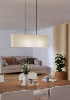 Závěsné svítidlo FEBRES E27 černá/bílá 2X60W IP20 EGLO 901261