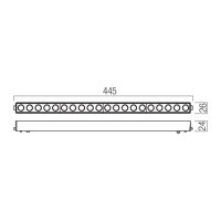 XTINY MAGNETIC LINEAR GRILLE 455mm 20W 4