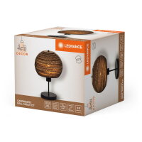 DECOR CARDBOARD BALL TABLE E27     LEDV
