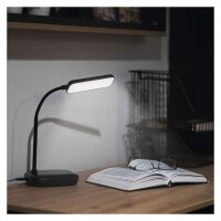 LED stolní lampa MOLLY, černá EMOS Z7638B