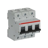 S803N-C10 jistič 3P char. C 10A s klecovou svorkou Icu 36kA ABB 2CCS893001R0104