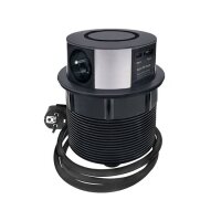3z + USB A+C 20W PD, Wireless 10W, výsuv